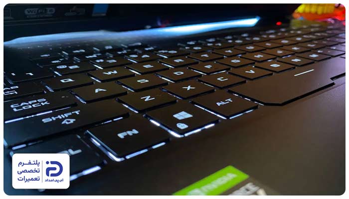 کار نکردن کیبورد لپ تاپ گیمینگ
