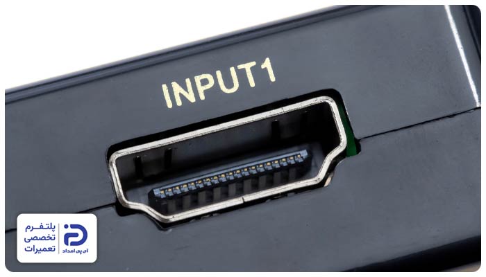 خرابی پورت HDMI در لپ تاپ و تلویزیون از دلایل پخش نشدن صدای لپ تاپ در تلویزیون