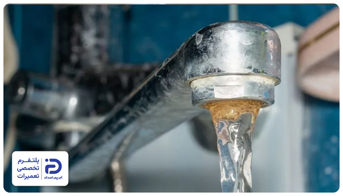 کیفیت پایین آب و سختی بالا علت سفت شدن شیرآلات اهرمی