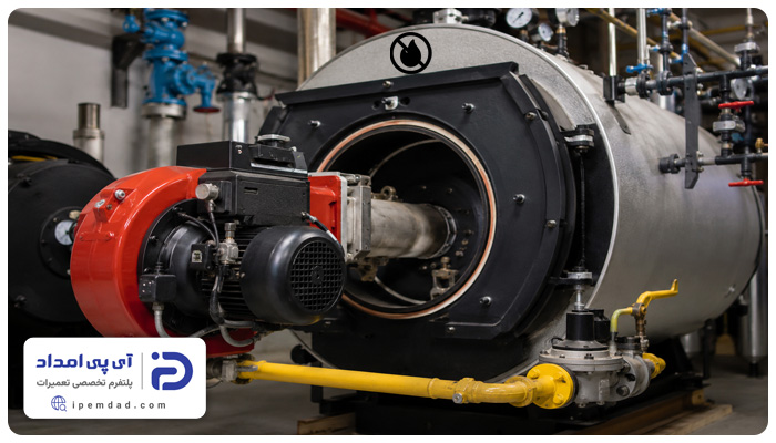 علت روشن نشدن مشعل دیگ بخار