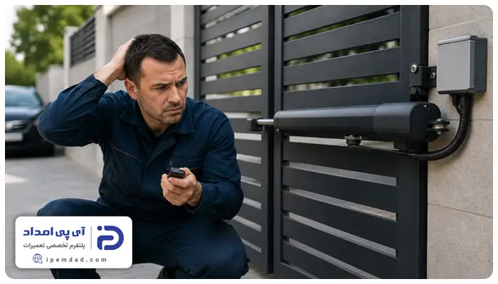 علت باز نشدن جک درب پارکینگ