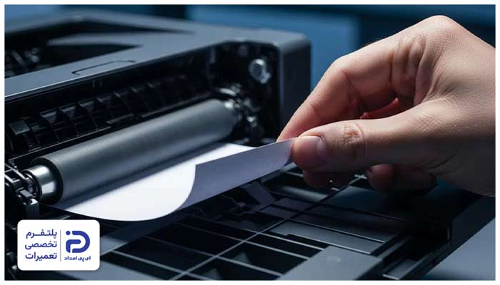 انتخاب اشتباه نوع یا سایز کاغذ در تنظیمات پرینتر؛ علت نکشیدن کاغد توسط پرینتر