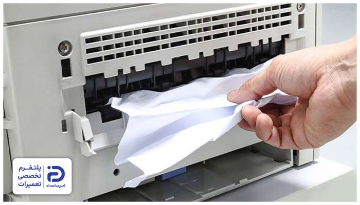 گیر کردن کاغذ در پرینتر؛ علت پرینت نگرفتن پرینتر اچ پی