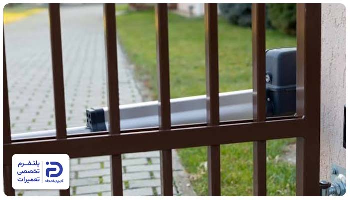 عدم تناسب جک با وزن و ابعاد درب از علت داغ شدن جک درب پارکینگ