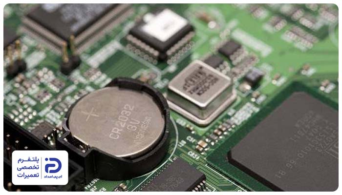 ضعیف شدن باتری CMOS از دلایل بوق زدن لپ تاپ هنگام روشن شدن