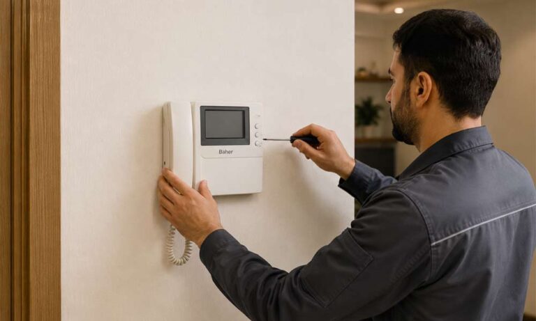 تعمیر آیفون تصویری باهر