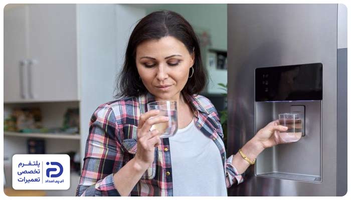 تغییر طعم یا بوی آب یخچال کلور