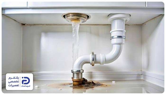 رفع نشتی و آب بندی سینک فرامکو