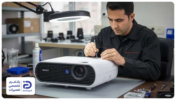سرویس ویدئو پروژکتور سونی