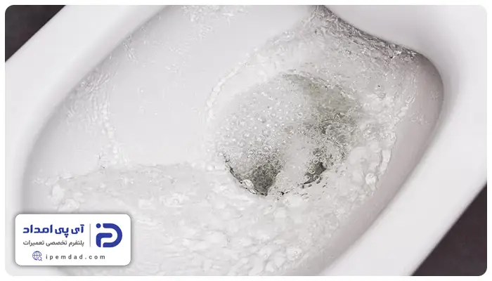 علت تخلیه نشدن توالت فرنگی