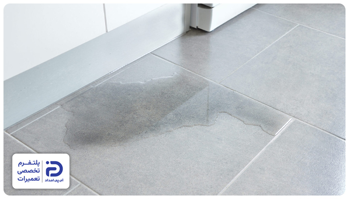 آب دادن لوله‌های زیر کف علت تغییر رنگ سرامیک در گرمایش از کف