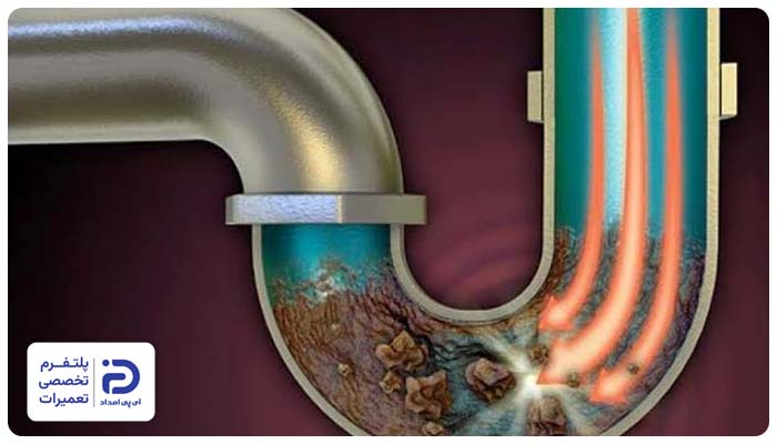 گرفتگی یا انسداد مسیر ورودی آب از دلایل روشن شدن چراغ قرمز ست کنترل پمپ آب