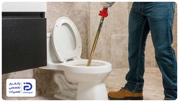 پر شدن چاه فاضلاب علت گرفتگی توالت فرنگی