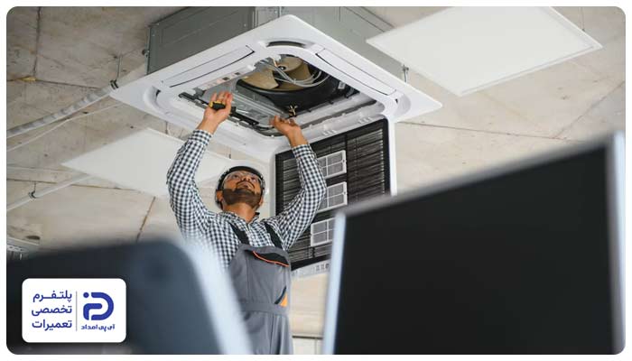 صدای زیاد فن کویل تراست