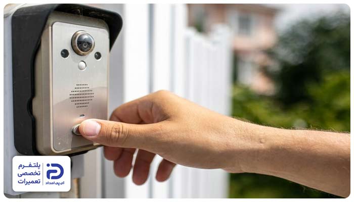 زنگ نخوردن آیفون تصویری فربیکو