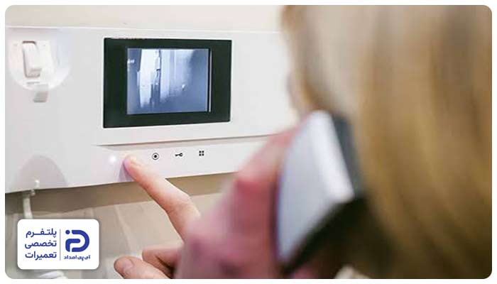 باز نکردن درب آیفون تصویری کوکوم