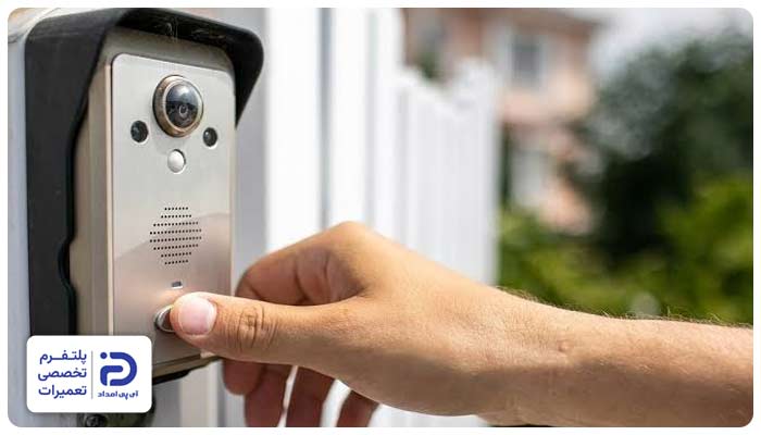 زنگ نخوردن آیفون تصویری پاناسونیک