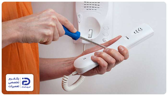 تعمیر گوشی آیفون تصویری فربیکو