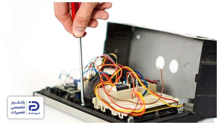 تعمیر سیم کشی آیفون تصویری کوکوم