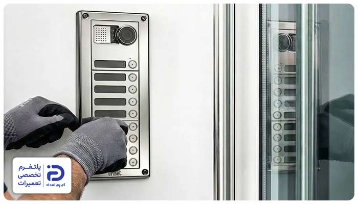 تعمیر کلید آیفون تصویری فربیکو