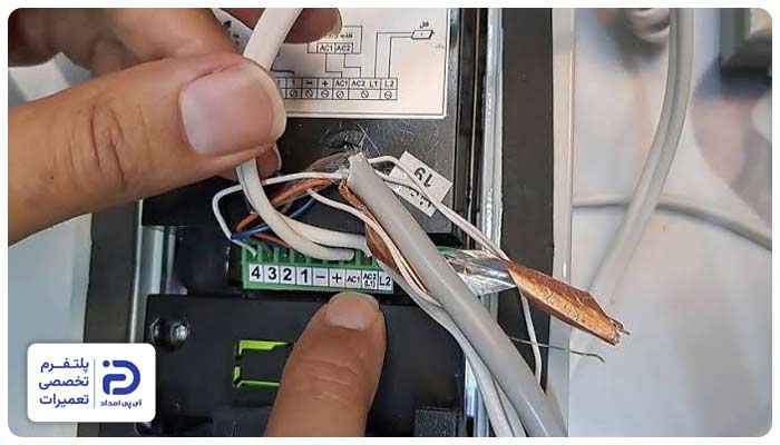 تعمیر سیم کشی آیفون تصویری کالیوز