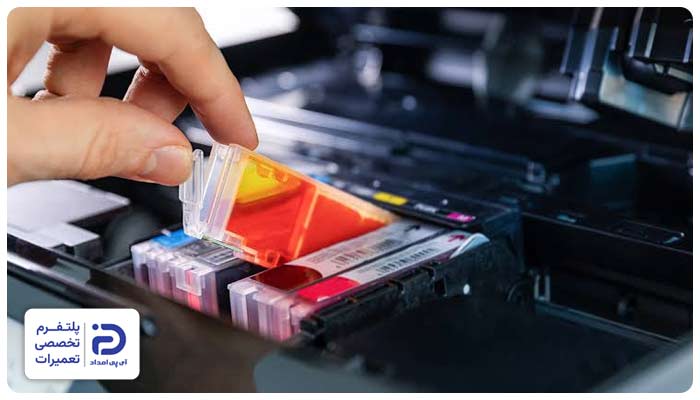 شارژ کارتریج پرینتر ریکو
