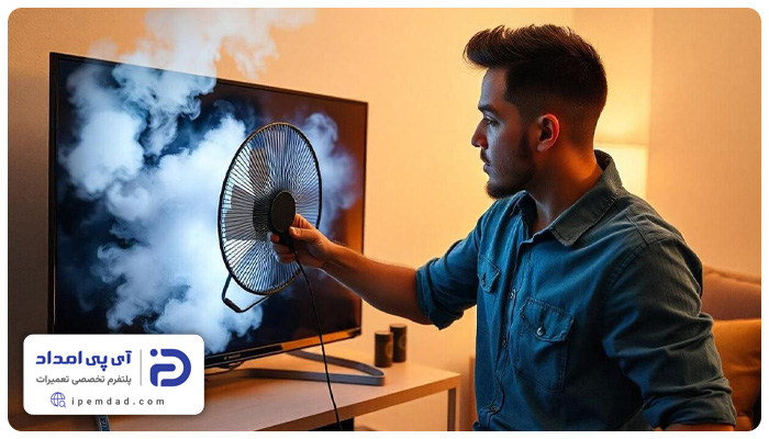 علت بوی سوختگی تلویزیون
