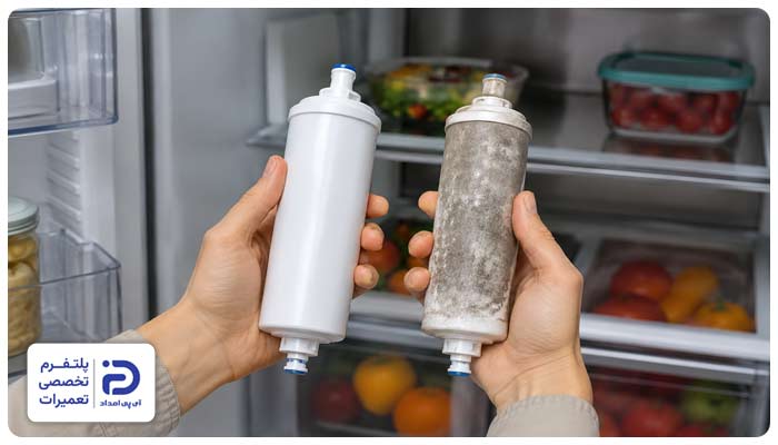 زمان مناسب برای تعویض فیلتر یخچال ایکس ویژن