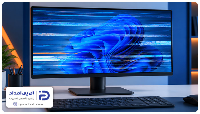 علت پرش مانیتور کامپیوتر
